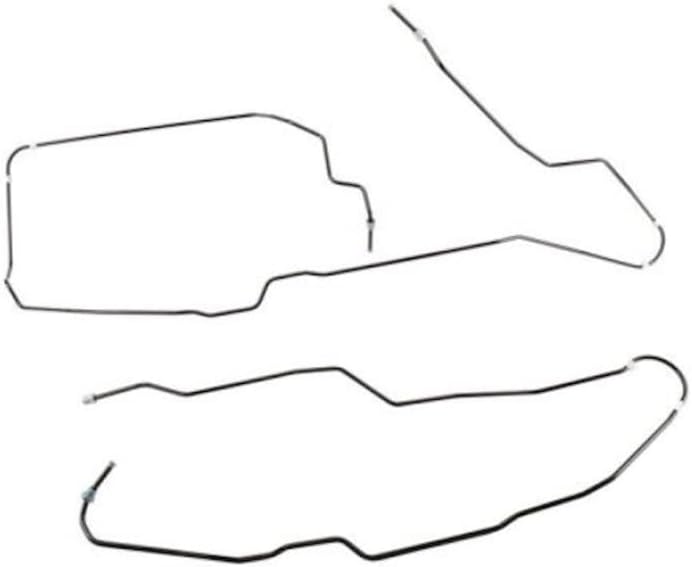KarParts360 For Chevy Silverado 2500 2003 2004 Hydraulic Brake Line Kit | Steel Line | 0.5 inches Line Fitting Diameter | Flare Line Fitting | 122.49 inches / 3,111.24 millimeters Line Length
