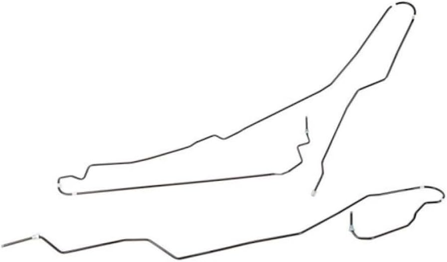 KarParts360 For Chevy Silverado 3500 2003 2004 2005 2006 Hydraulic Brake Line Kit