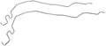 KarParts360 For Chevy Silverado 2500 2003 2004 Hydraulic Brake Line Kit