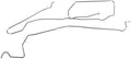 KarParts360 For Chevy Silverado 1500 2003 2004 2005 2006 Hydraulic Brake Line Kit