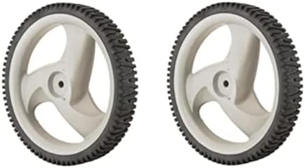 Set of 2 Lawn Mower Rear Wheel Tire Replacement for Craftsman Model 917.370600 917.323980 917.370440 917.376272 917.370432 917.370431, 917.376164 Model 917-370-413, Ez Walk 21' Model 917.370721 Etc