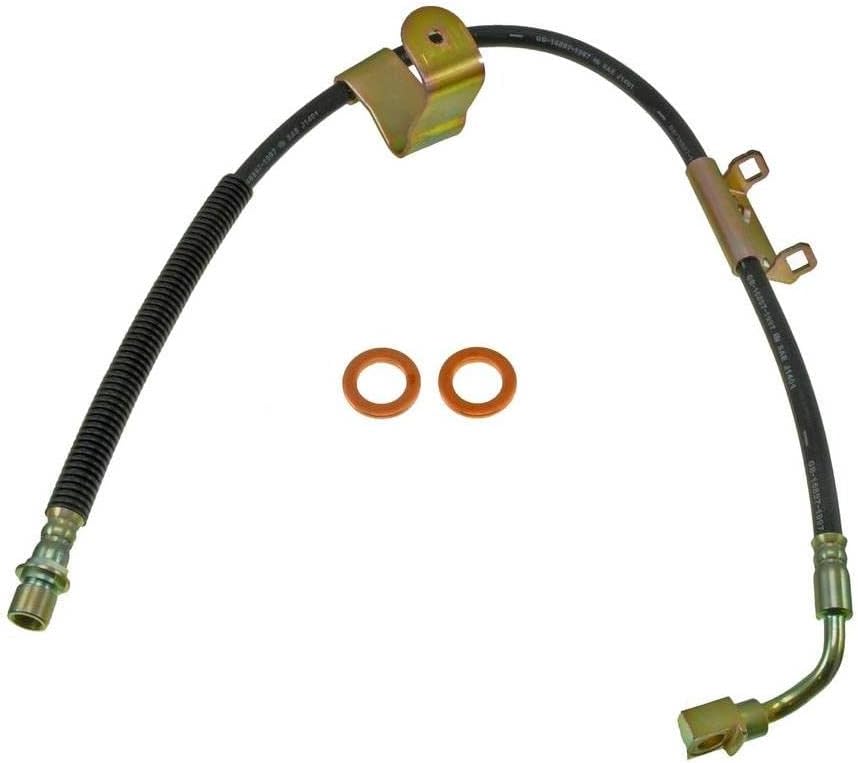 4x Brake Hose Front and Rear Kit, Brake Hydraulic Hose Replacement, Brake Line Hose Kit for Chevrolet Avalanche 2500 2002-2005 for Chevy Avalanche 2500 2002-2005