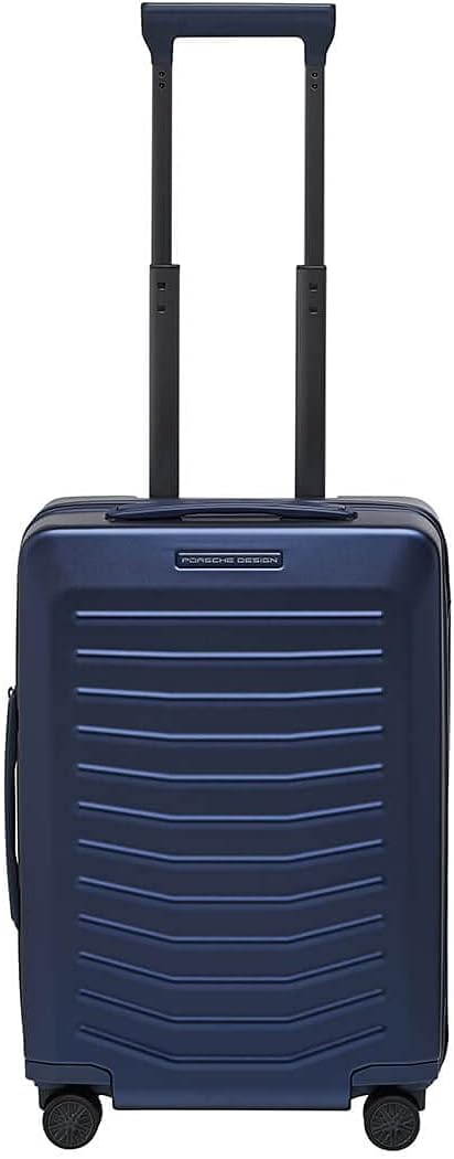 Bric's PORSCHE DESIGN 21' Spinner Carry-On Luggage - Roadster Travel Suitcase with Wheels for Men and Women - Dark Blue Matte