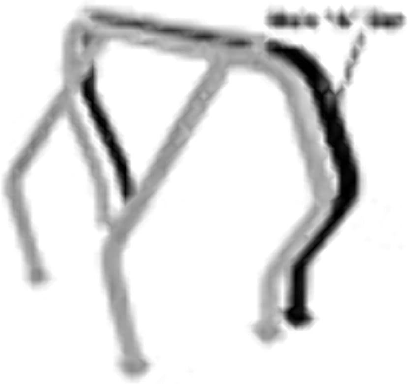 Go Rhino - 90001B - Go Rhino 90001B Rhino Bed Bars Front Main A Bar