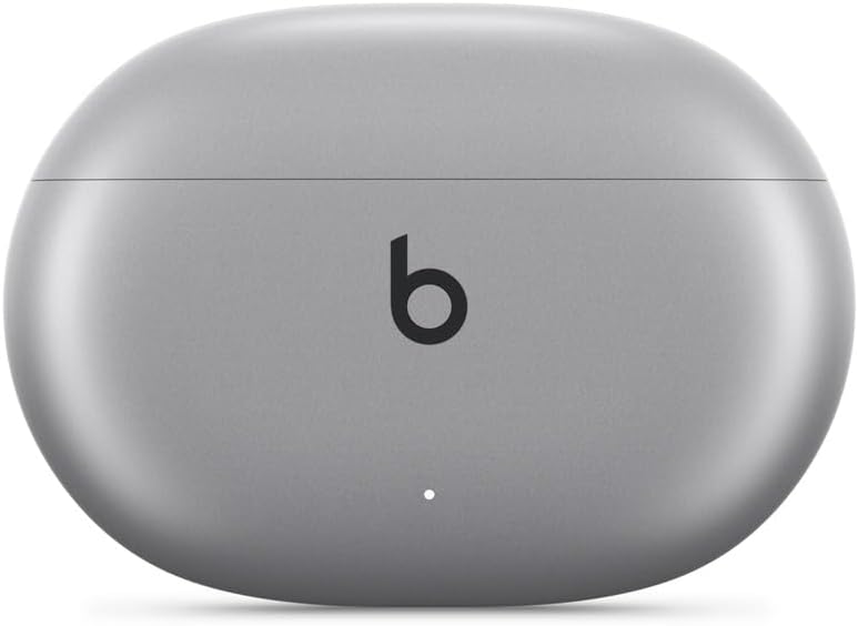 Beats Studio Buds + | True Wireless Noise Cancelling Earbuds, Built-in Microphone, Sweat Resistant, Spatial Audio - Cosmic Silver (Renewed)