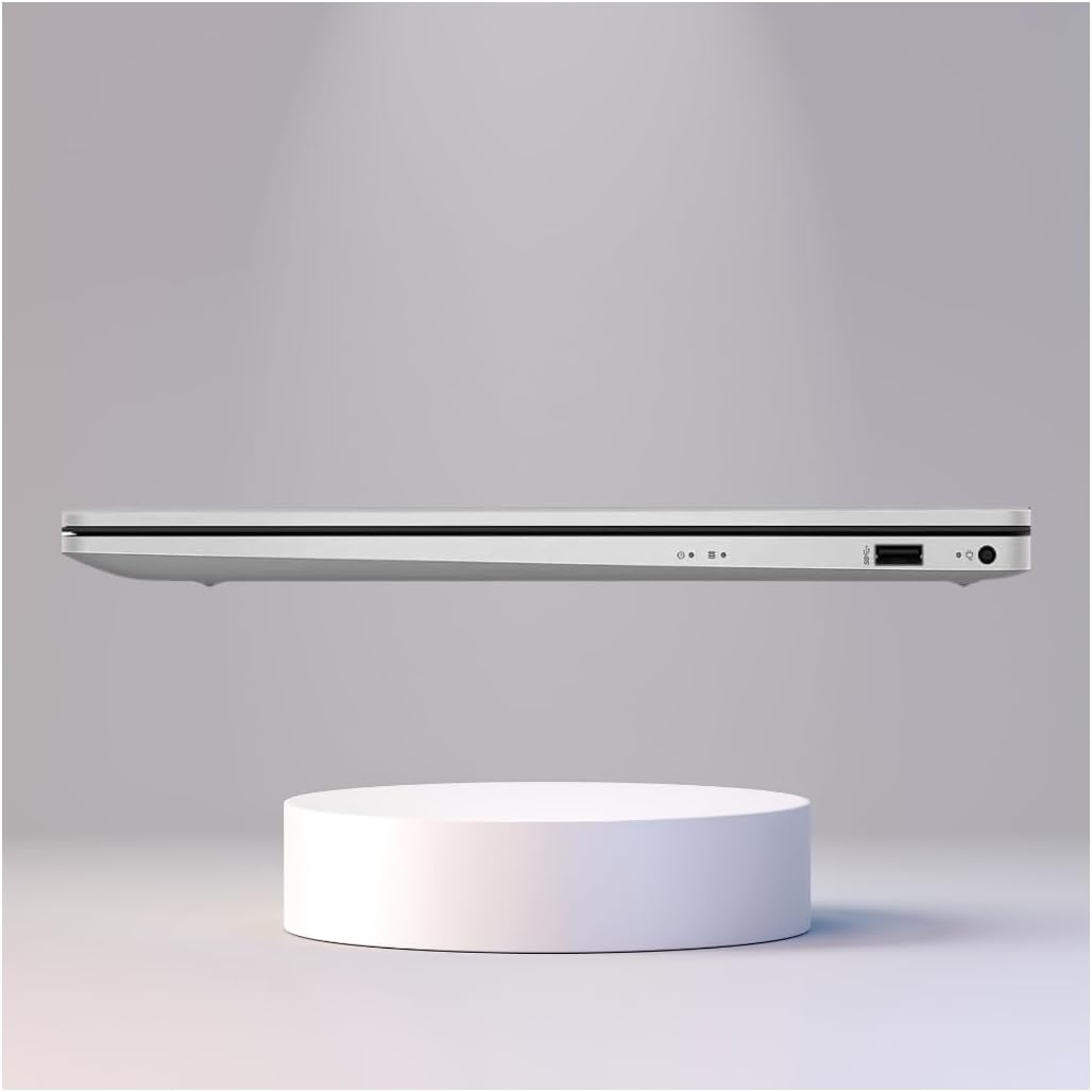 HP 17 Laptop, 17.3' HD+ Touchscreen, Intel Core i7-1255U Processor, 16GB RAM, 512GB SSD, Webcam, HDMI, Wi-Fi, Windows 11 Home, Silver (Renewed)
