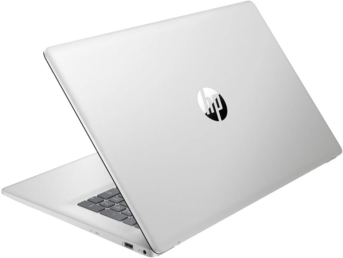 HP 17-cn3003dx 17.3' HD+ Laptop, Intel Core i3-N305 1.8GHz, 8GB RAM, 256GB SSD, Windows 11 Home, Natural Silver - Refurbished