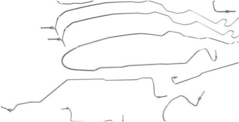Brake Line Kit for Chevy for GMC for Sierra 2500HD/3500 2003-2006 Stainless Steel