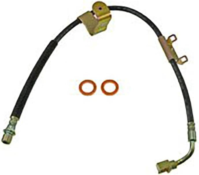Arrhythmic Brake Hose Front and Rear Brake Line Kit, 4Pcs Automotive Replacement Brake Hydraulic Hose for Chevrolet Avalanche 2500 2002-2005 for Chevy Avalanche 2500 2002-2005