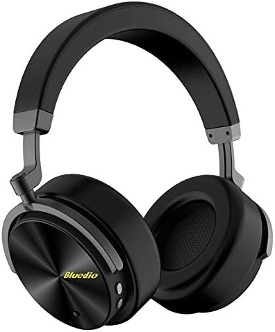 Wireless Bluetooth Headphones Active Noise Cancelling Headphones Stereo Foldable Headphones Over Ear Headset Game Type, Subwoofer, Long Standby, with Mic for PC/Cell Phones/TV,Red
