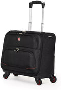 Swiss Gear SWA5176 15-Inch Wheeled Business Laptop Case - Black