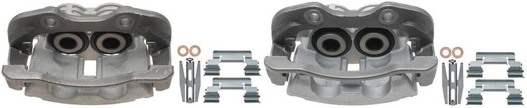 Arrhythmic 2Pcs Disc Brake Caliper Rear Brake Caliper Kit Brake Calipers Left and Right for Chevy Silverado 1500 2002-2006 for Chevrolet Suburban 1500 2000-2006 for Chevy Suburban 1500 2000-2006