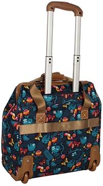 Lily Bloom Design Pattern Carry on Bag Wheeled Cabin Tote (Sloth To Me)