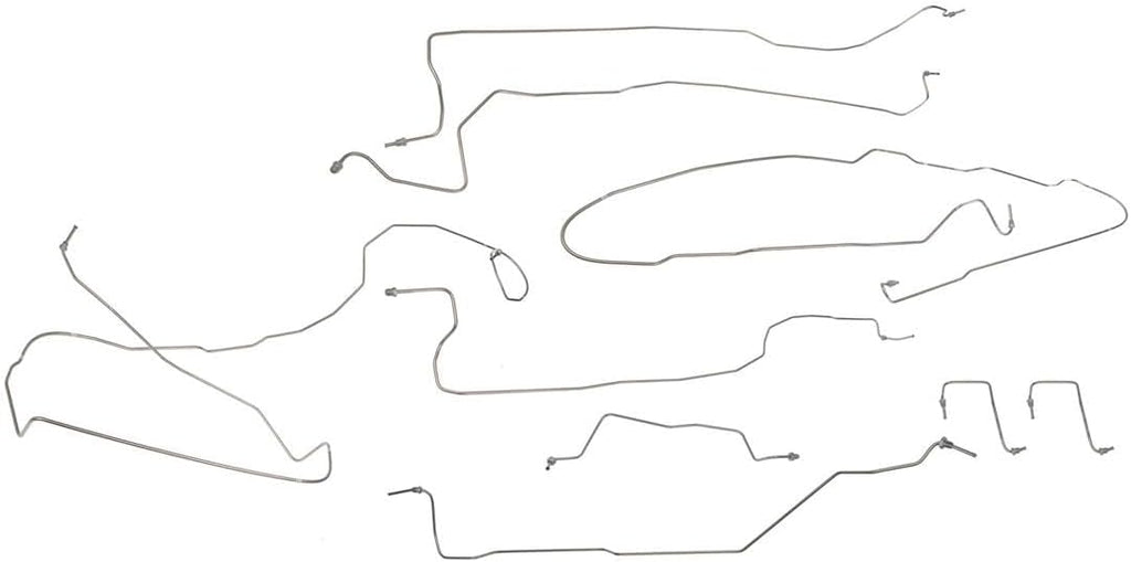 (1) Brake Line Stainless Brake Line Brake Line Kit fits Chevrolet Silverado 1500 2004-2006 fits Chevy Silverado 1500 2004-2006 fits GMC Sierra 1500 2004-2005