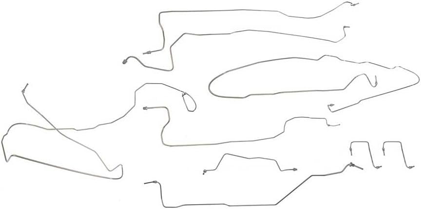 (1) Brake Line Stainless Brake Line Brake Line Kit fits Chevy Silverado 1500 Classic 2007-2007 fits GMC Sierra 1500 2003-2006 fits GMC Sierra 1500 Classic 2007-2007
