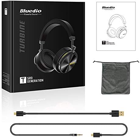 Wireless Bluetooth Headphones Active Noise Cancelling Headphones Stereo Foldable Headphones Over Ear Headset Game Type, Subwoofer, Long Standby, with Mic for PC/Cell Phones/TV,Red