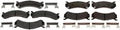 2Pcs Brake Pad Set - Brake Pad Kit Front Rear Disc Brake Pad Set for Chevy Silverado 1500 HD 2001-2006 for Chevrolet Silverado 1500 HD Classic 2007-2007