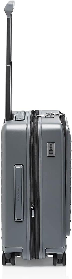 Bric's PORSCHE DESIGN 21' Spinner Expandable Carry-On Luggage - 15' Laptop Compartment - Roadster Travel Hardside Suitcase - Anthracite Matte