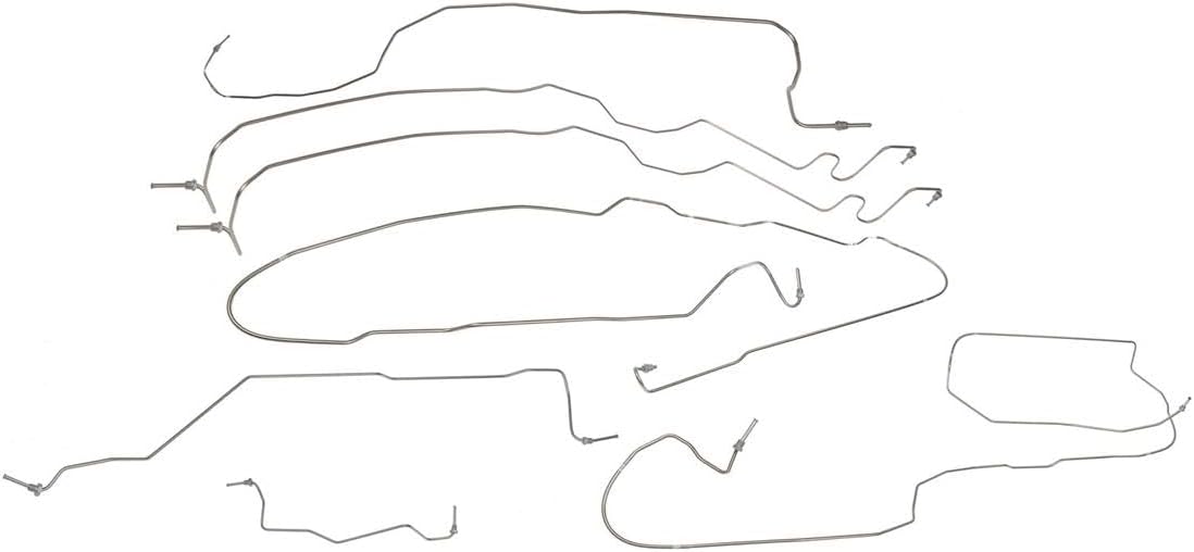 (1) Brake Line Stainless Brake Line Brake Line Kit fits Chevy Silverado 2500 HD Classic 2007-2007 fits GMC Sierra 2500 HD 2003-2006 fits GMC Sierra 2500 HD Classic 2007-2007