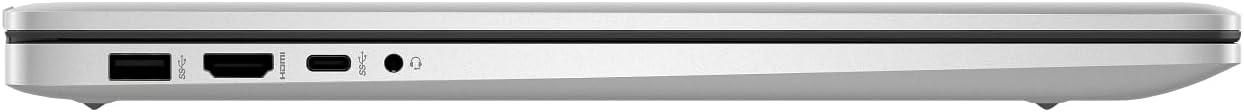 HP 17.3' Touchscreen Laptop Computer, 32GB RAM 1TB SSD, Intel Core Ultra 7 255U Processor, HD+ 1600 x 900 Display, Backlit Keyboard, Windows 11, SageNova Earphones, Silver