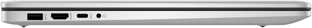 HP Touch Screen Laptop, 17.3' HD+ Touchscreen Laptop Computer, Windows 11, 64GB RAM 2TB SSD, Intel Core Ultra 7 255U, Fingerprint Reader, Backlit Keyboard, SageNova Earphones, Natural Silver