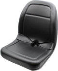 Black Ultra High-Back Seat XB200 Fits Ferris Zero-Turn Mowers IS500Z IS1500Z