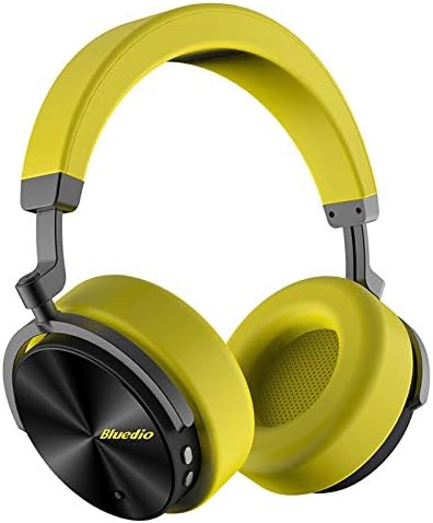 Wireless Bluetooth Headphones Active Noise Cancelling Headphones Stereo Foldable Headphones Over Ear Headset Game Type, Subwoofer, Long Standby, with Mic for PC/Cell Phones/TV,Green