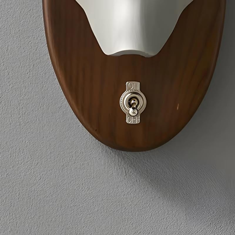 Brass Wood Wall Light E27 Bulb for Bedroom Parlor Stars Aisle Restaurant Gold Silver Copper Wall Lamp Sconce,Bathroom
