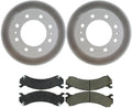 4X Front Brake Kit - Brake Pads and Rotors Kit Automotive Replacement Brake Kits for Chevrolet Silverado 2500 HD Classic 2007-2007 for Chevy Silverado 2500 HD Classic 2007-2007