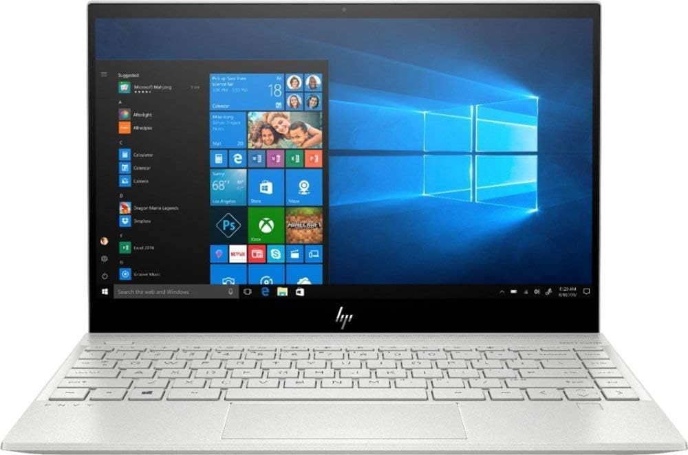 HP - Envy 13.3' 4K Ultra HD Touch-Screen Laptop - Intel Core i7-1065G7 - 8GB DDR4 Memory - 512GB SSD - Natural Silver