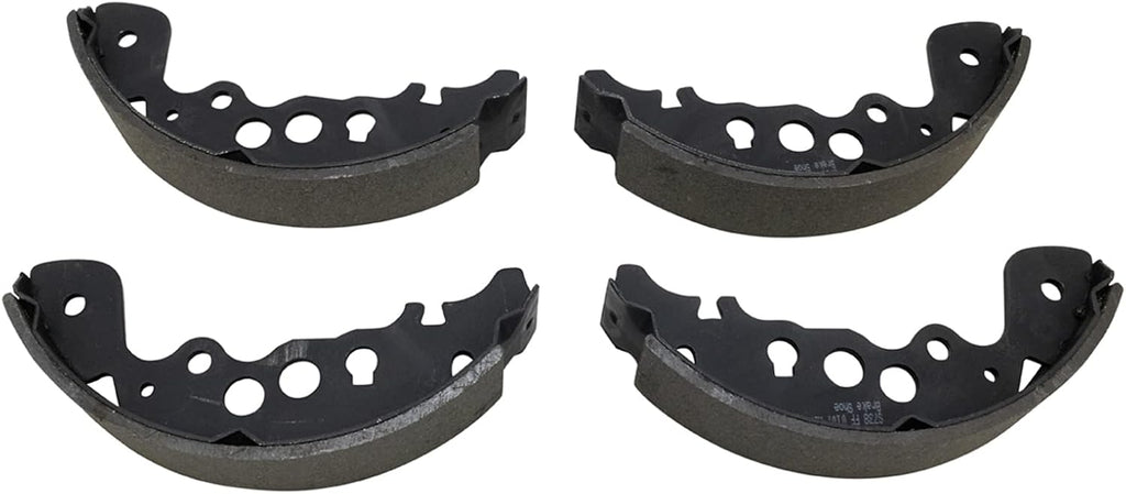 TRQ Rear Brake Shoe & Drum Kit Set Compatible with Chevy Tracker Suzuki Grand Vitara