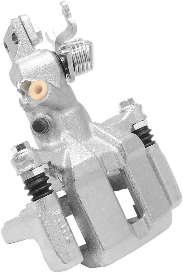 Detroit Axle - Rear Brake Kit for 2003-2007 Honda Accord 2004-2008 Acura TSX 2005 2006 Disc Brake Rotors Ceramic Brakes Pads Left Brake Caliper Replacement:10.24' inch Rear Rotors