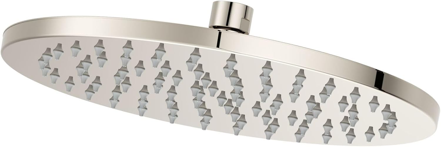Pfister USH-03SHW Modern Round 1.75 GPM Single Function Rain Shower Head - Polished Nickel