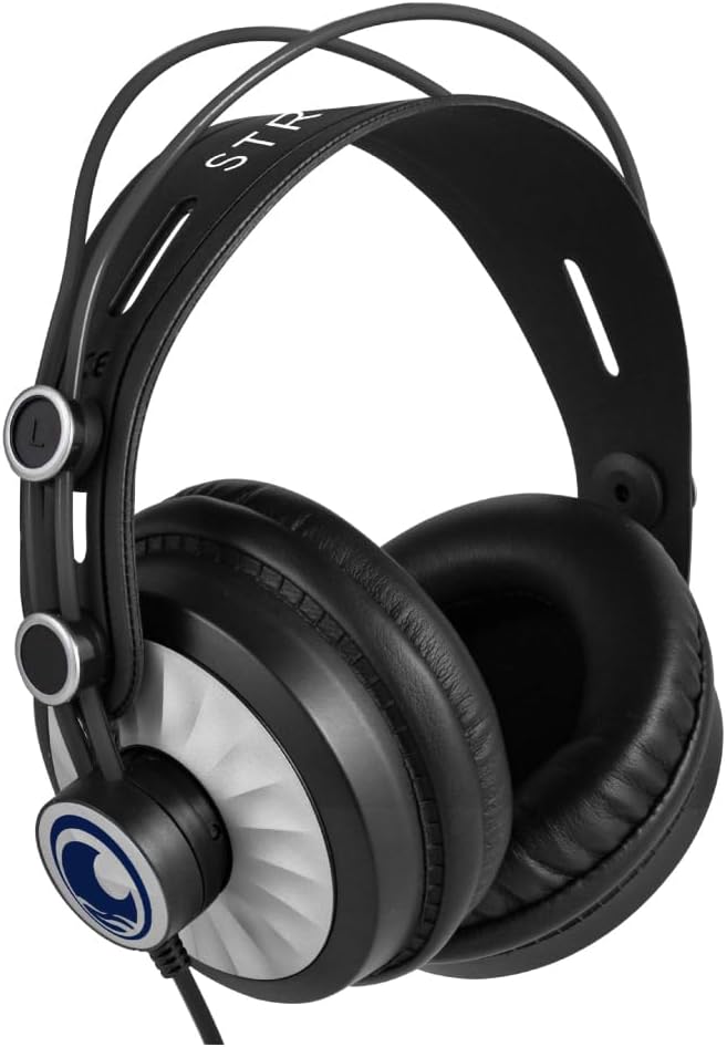 Rode PodMic Dynamic Podcast Microphone (Pair) with StreamEye BOOMARM Mic Arms, Over-Ear Podcast Headphones, XLR Cables and StreamEye Polishing Cloth