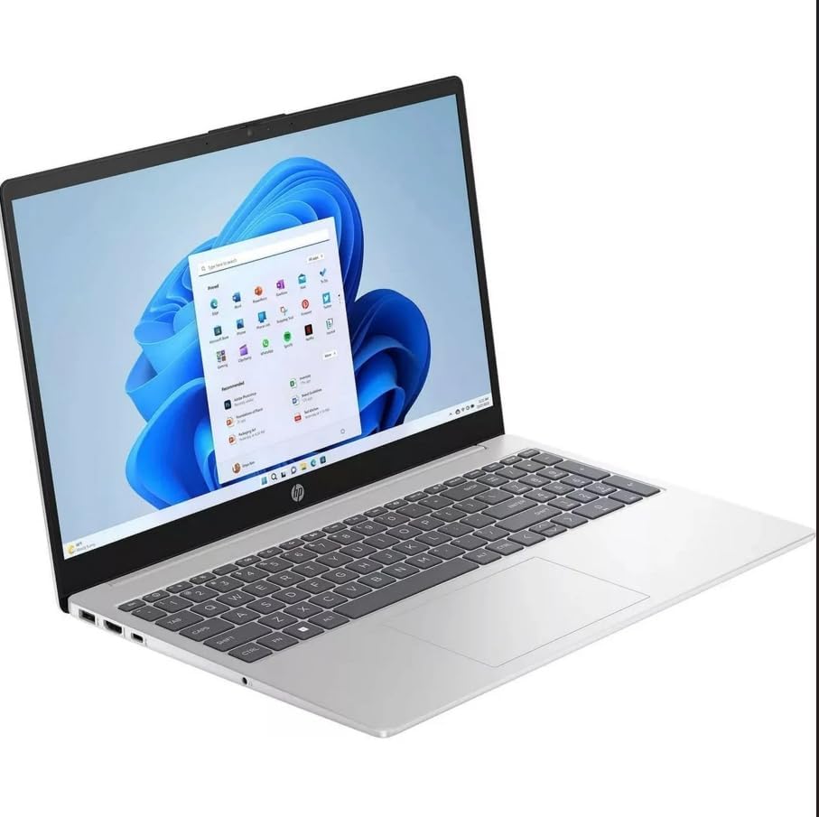 HP 15.6 Business Laptop (FHD IPS Anti-Glare, Intel 10-Core i7-1355U, 32GB RAM, 1TB SSD) Backlit Keyboard, Webcam,Wi-Fi 6, Win 11 Pro Silver