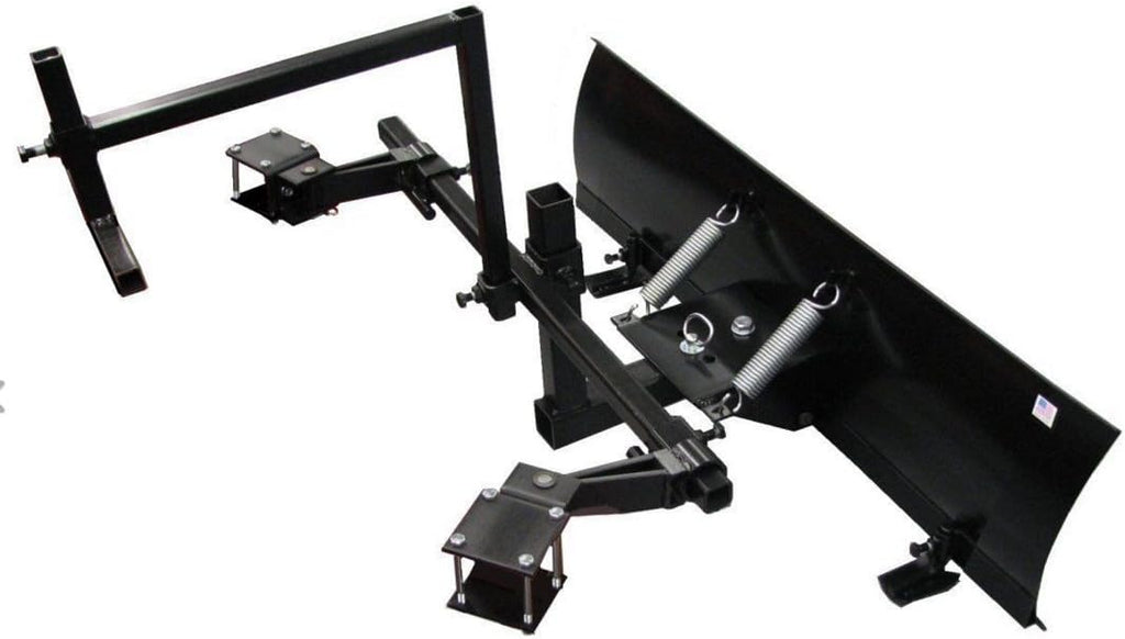4 ft Wide Zero Turn Snowplow Kit with Mounting Bar Included This Made in USA Universal Heavy Duty Zero Turn Mower Plow Kit Comes with All Hardware Included.