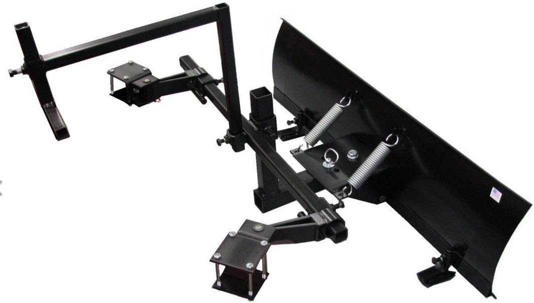 4 ft Wide Zero Turn Snowplow Kit with Mounting Bar Included This Made in USA Universal Heavy Duty Zero Turn Mower Plow Kit Comes with All Hardware Included.