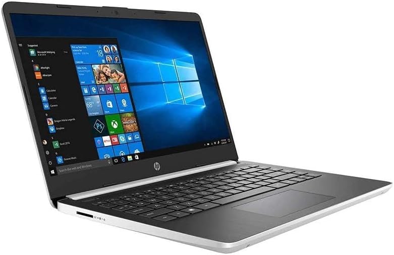 HP 2020 Pavilion 14' FHD Laptop Computer, Intel Pentium N5000 Processor, 4GB DDR4 RAM, 64GB eMMC SSD, HD Webcam, HD Audio, HDMI, Intel UHD Graphics, Windows 10 S, Silver