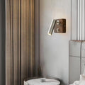 with Switch Wall Lamp Gold Silver Brass Wooden Lighting Fixtures for Bedroom Reading Hotel Office E27 Bulb,Bathroom