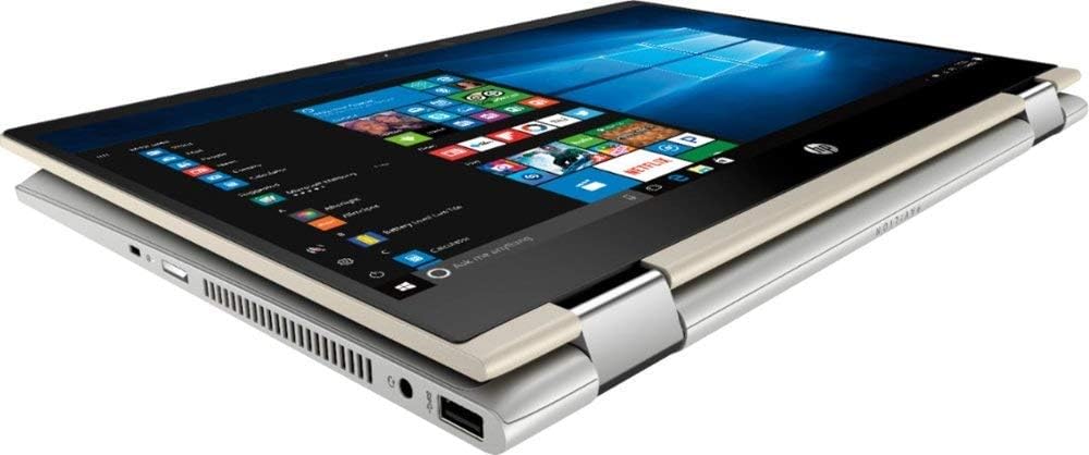 HP Pavilion x360 14' FHD WLED Touchscreen 2-in-1 Convertible Laptop, Intel Quad-Core i5-8250U 1.60GHz up to 3.4GHz, 8GB DDR4, 256GB SSD, WiFi, Bluetooth, Webcam, HDMI, Fingerprint Reader, Windows 10