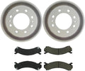 4Pcs Brakes Kit Front Disc Brake Rotors Brakes Pads for Chevy Silverado 1500 2004-2005 for Chevrolet Silverado 1500 HD 2001-2006 for Chevy Silverado 1500 HD 2001-2006