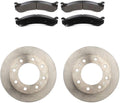Brake Kit Front Brake Pads and Rotors Kit (325mm) for Chevy Silverado 2500 5.3L 1999 2000 2001 2002 2003 2004 for Silverado 2500 6.0L 1999 2000 2001 2002 2003 2004 Replacement Brakes and Rotors