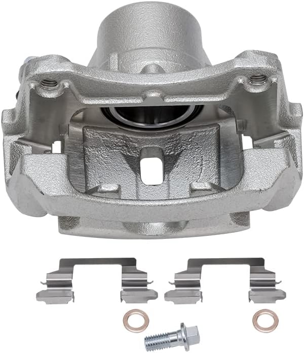 Detroit Axle - Front Brake Kit for 04-05 09-12 Chevy Malibu, 07-09 Saturn Aura, 06-10 Pontiac G6, Brake Rotors Ceramic Brakes Pads Right Brake Caliper Replacement: 11.65'' inch Rotors