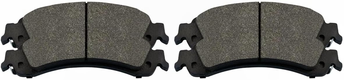 Front and Rear Side Ceramic Kit Replacement Brake Rotors and Pads for Chevy for Tahoe 2000-2006 for Avalanche 1500 2002-2006 for Silverado 1500 2001-2006 for Suburban 1500 2000-2006