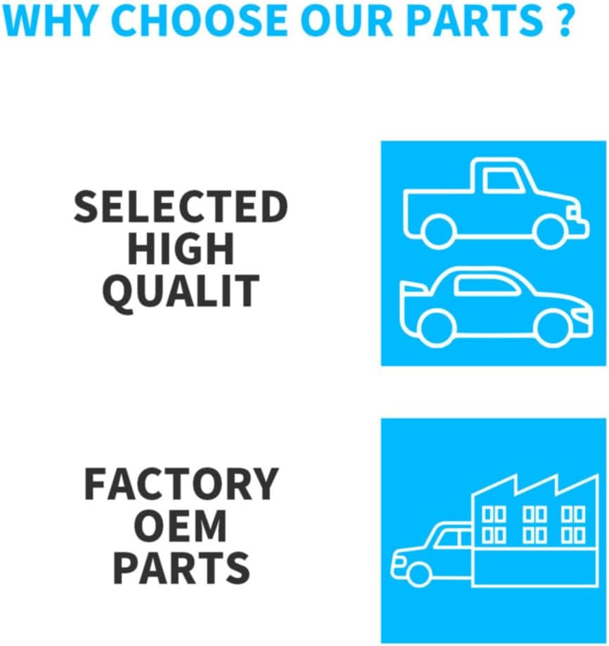 Front and Rear Side Drilled Slotted Ceramic Stop Power Disc Set Kit Brake Rotors and Pads for Chevy for Silverado 2500HD 2001-2006,for GMC for Sierra 2500HD 2001-2006