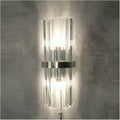 Wall Lamp Crystal Wall Lamp Luxurious Gold Silver for Living Room Bedroom Decor Luminaire Bedside Light Bathroom Fixtures(Colorful Chrysanthemum)