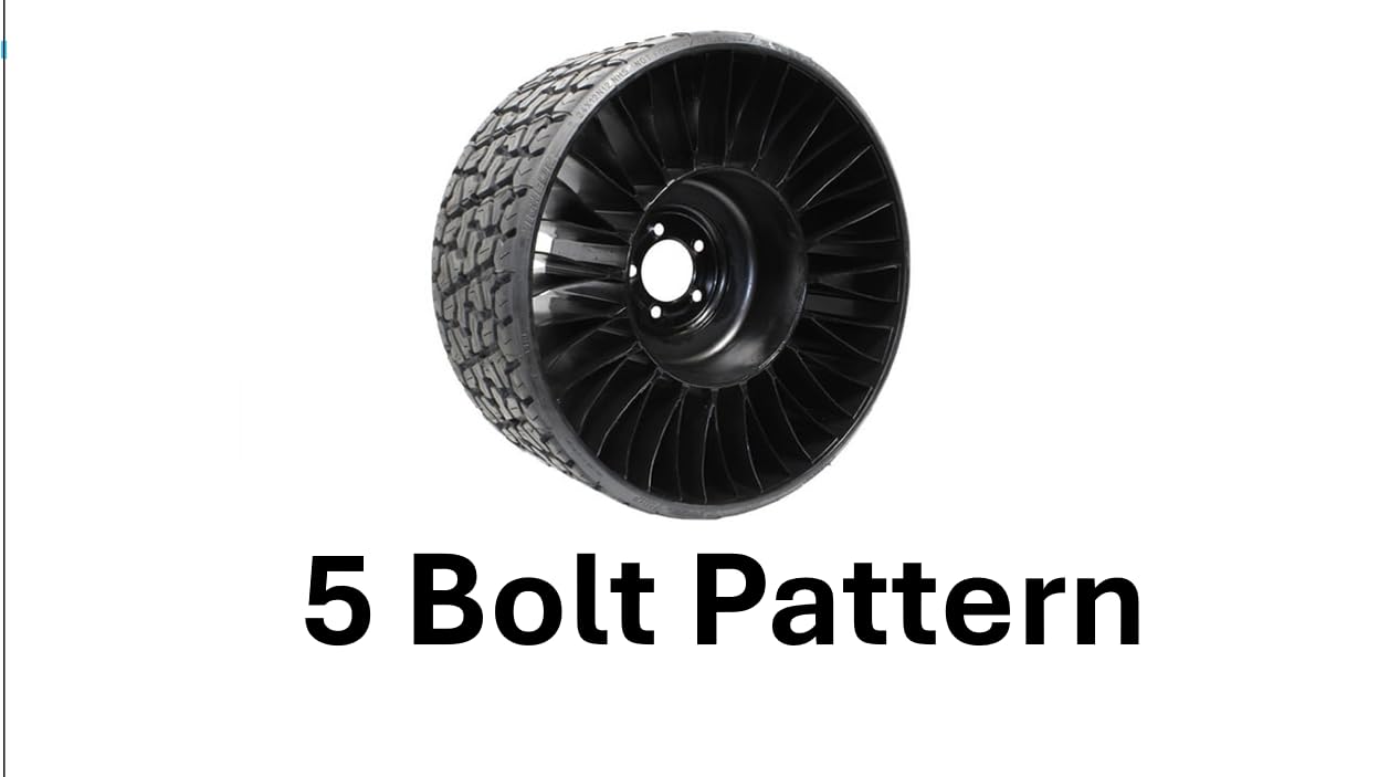 (1) Tweel Turf Tire Assembly 24x12.00-12 Fits Zero Turn Mowers