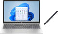 HP 15.6' HD Touch Screen Laptop | Intel Core i5-1235U | Intel Iris Xe Graphic | HDMI| Silver | 8GB RAM | 512GB SSD | Windows 11 S | Bundle with Stylus Pen