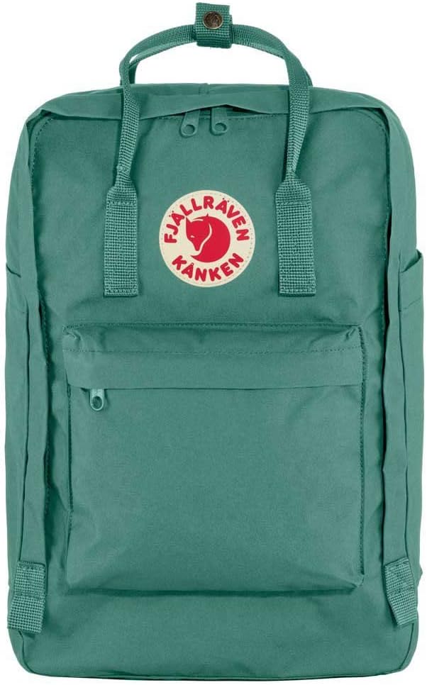 Fjallraven Kanken Laptop 17' Backpack, Frost Green