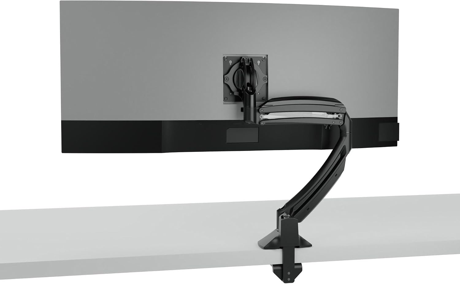 Chief K1D120B Kontour K1D Dynamic Desk Clamp Mount, 1 Monitor, 10-30' Screen Size, Black